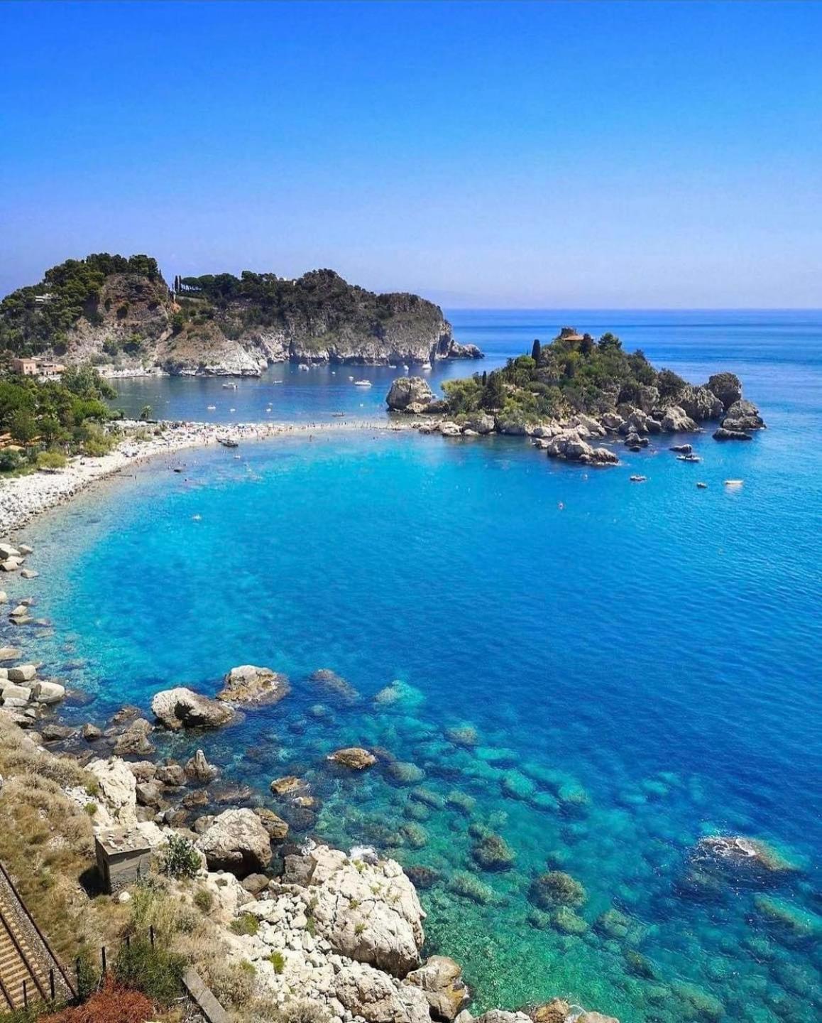 Mare Roccia Beachfront Apartment Taormina Eksteriør bilde